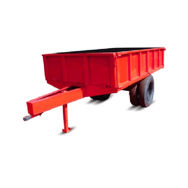Farm trailer implement for tractor transport work